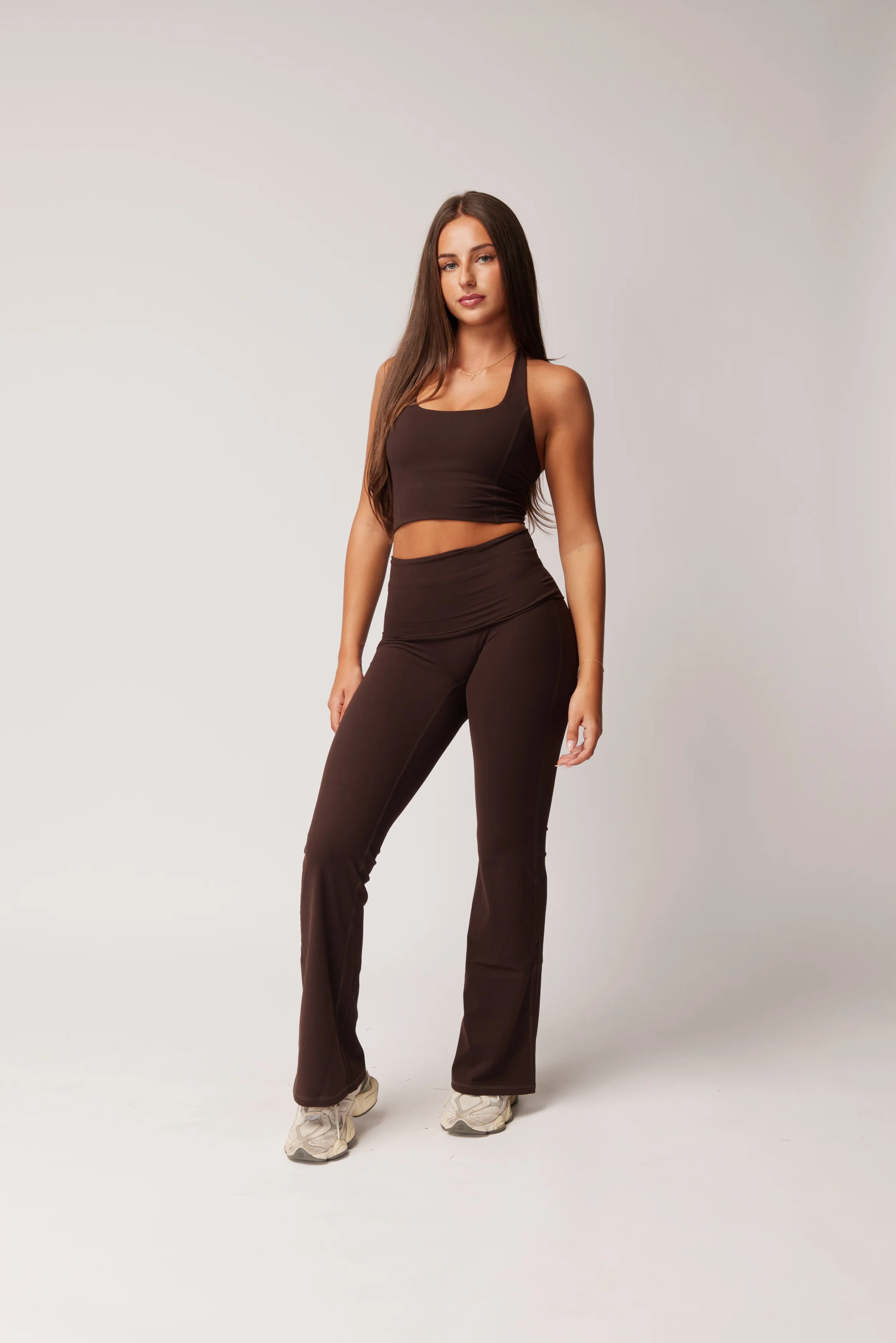 ALLURE FOLD OVER FLARES - ESPRESSO - Image 3