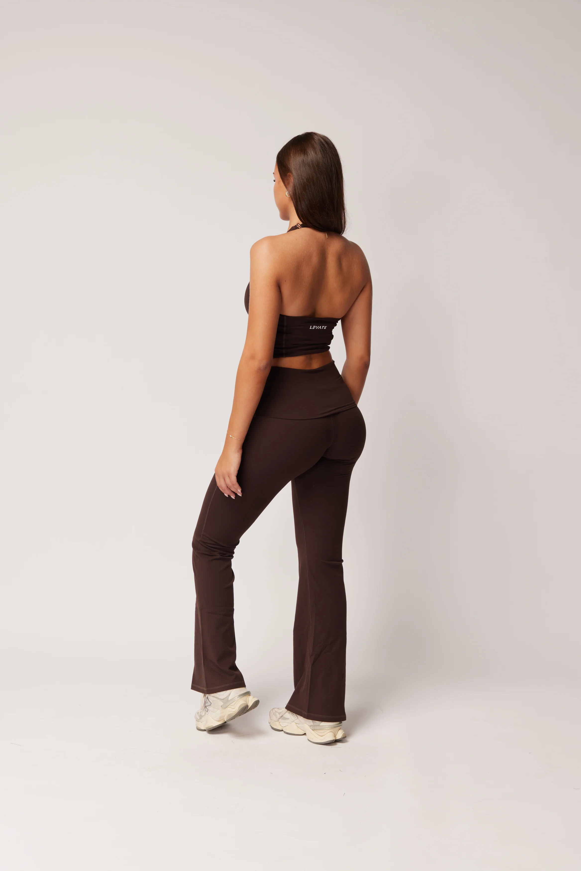 ALLURE FOLD OVER FLARES - ESPRESSO - Image 4