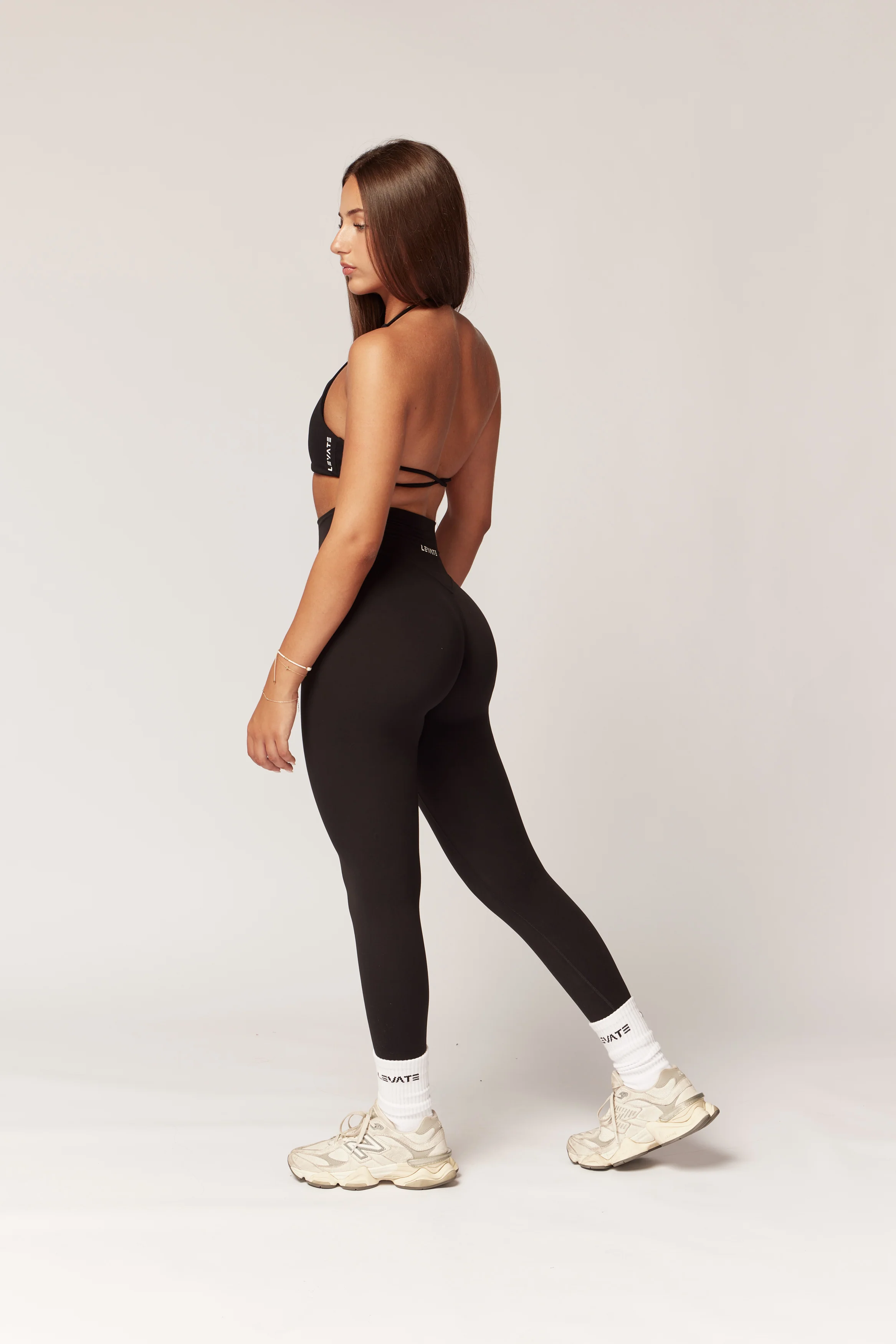 SIGNATURE LEGGINGS - BLACK - Image 4