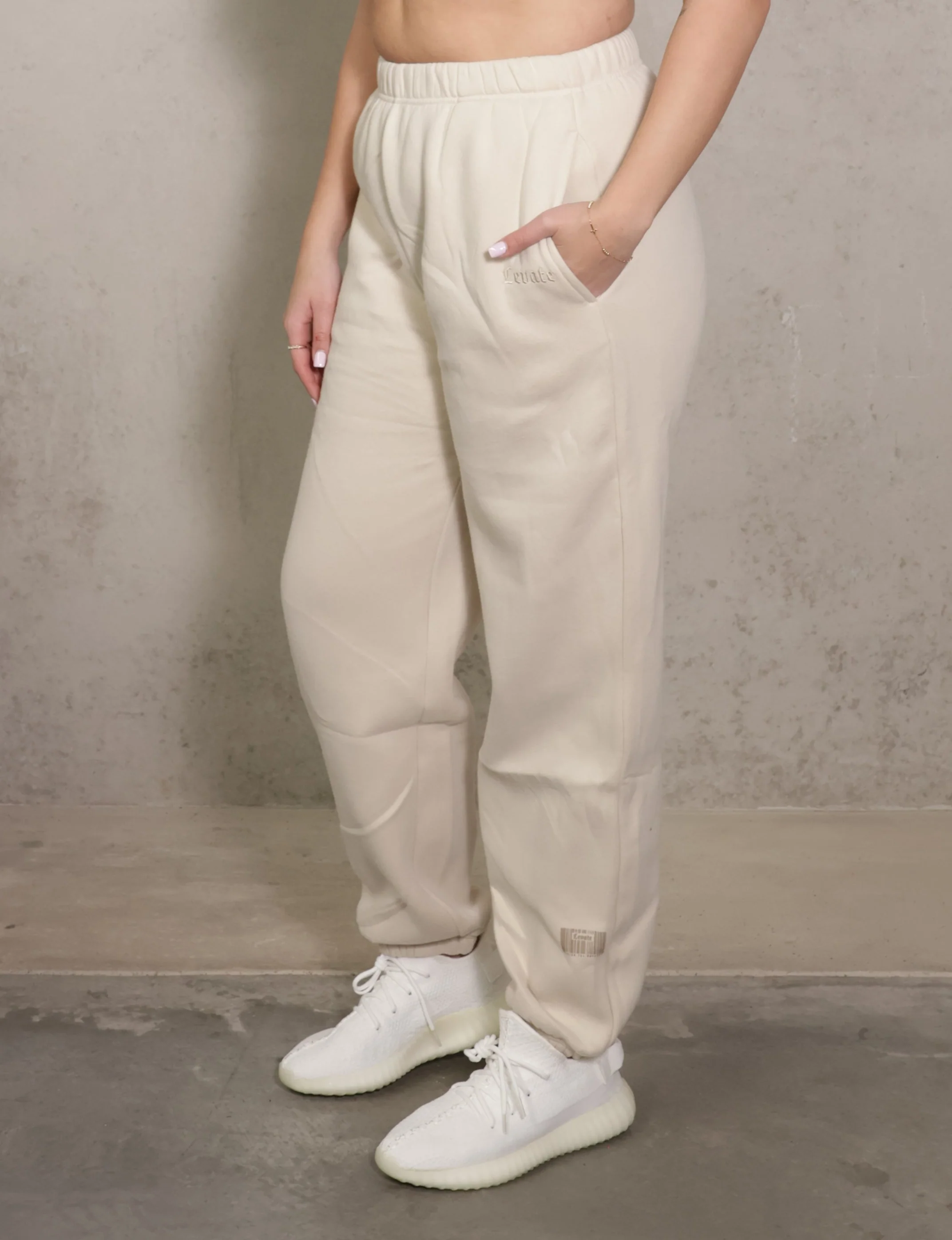 BTB CUFFED PANT - BONE - Image 5