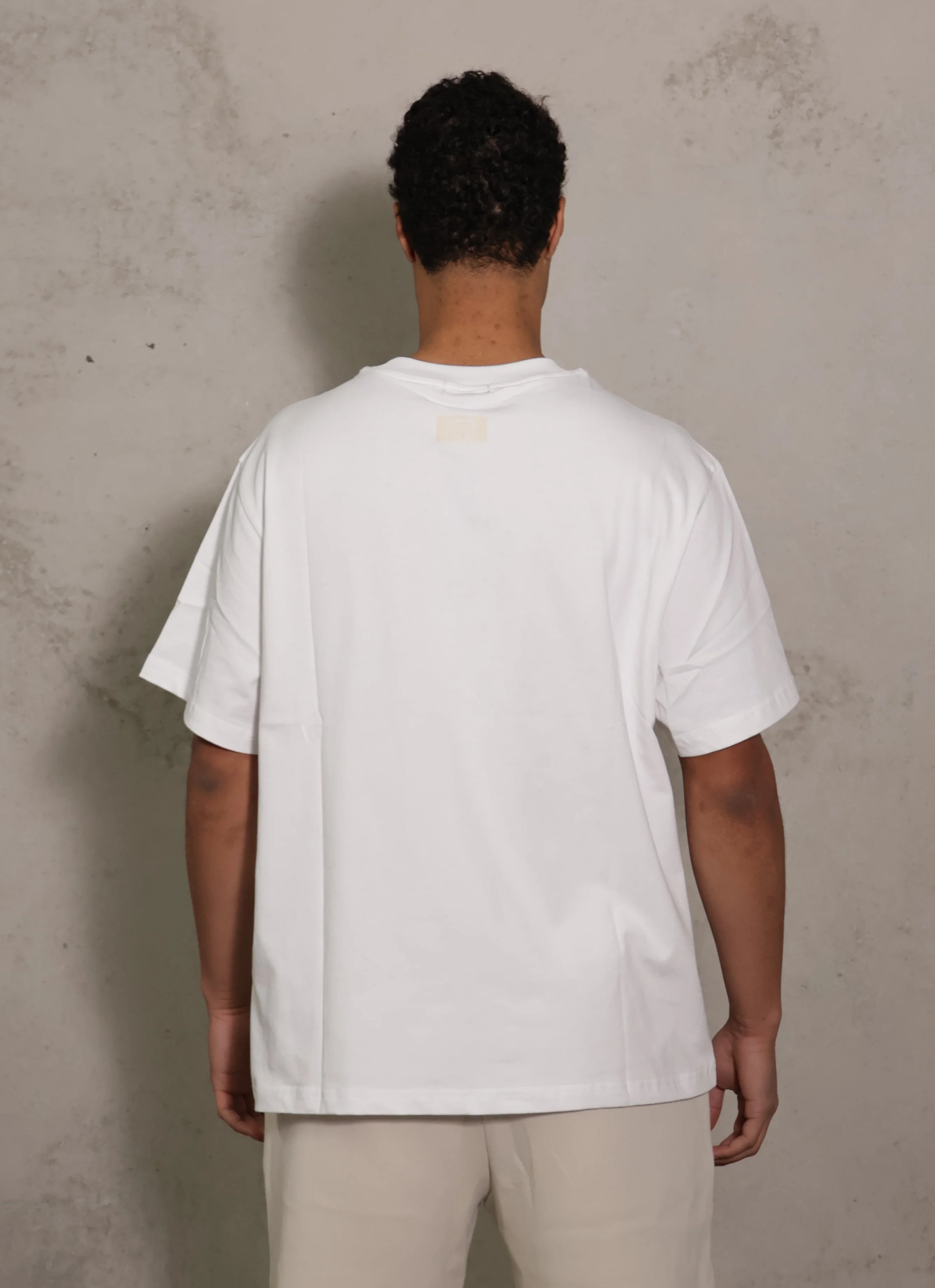 BTB OVERSIZED TEE - WHITE - Image 5