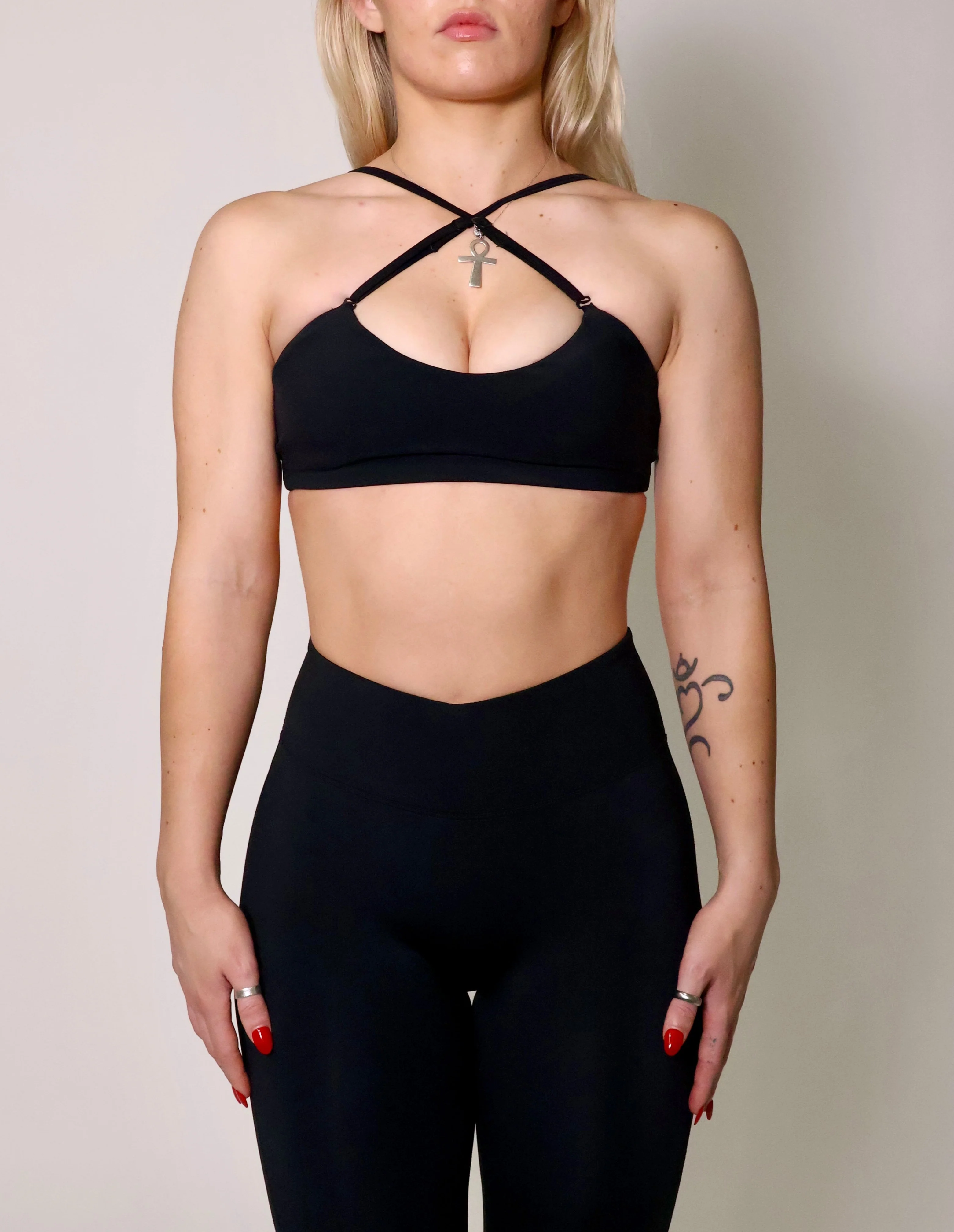 CORE 5 WAY CROP - BLACK - Image 5