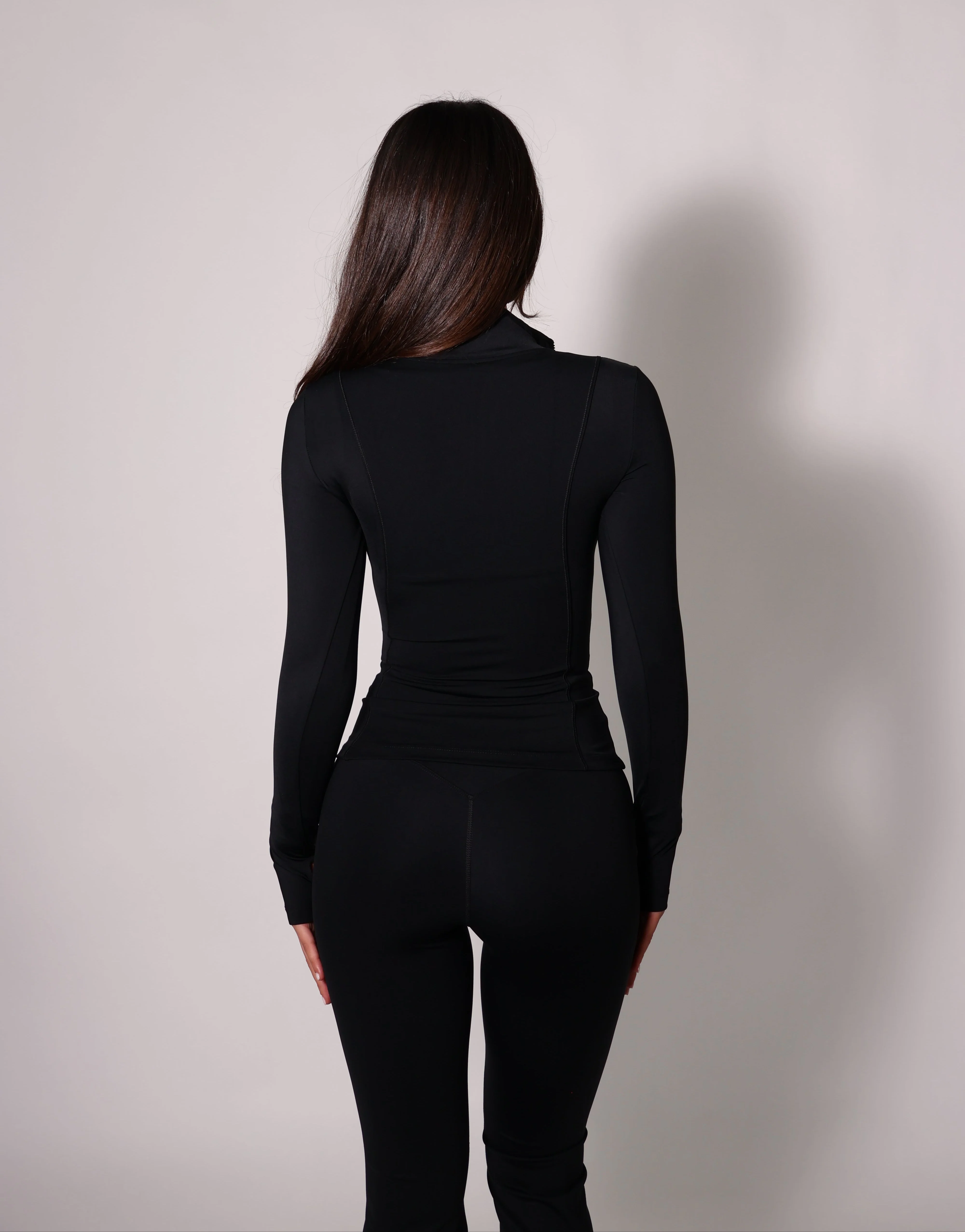 CORE ZIP JACKET - BLACK - Image 3
