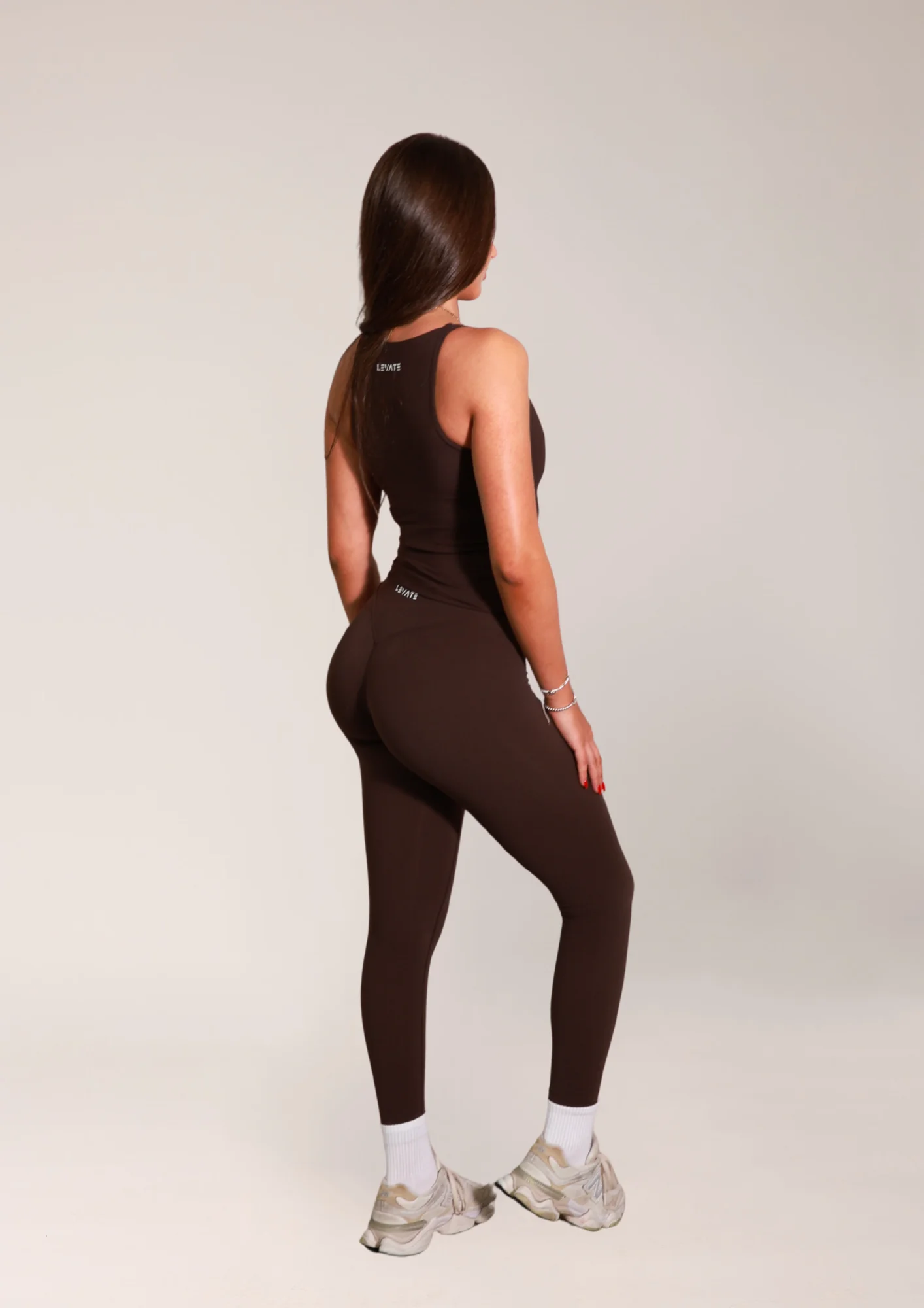 SIGNATURE LEGGINGS - ESPRESSO - Image 5