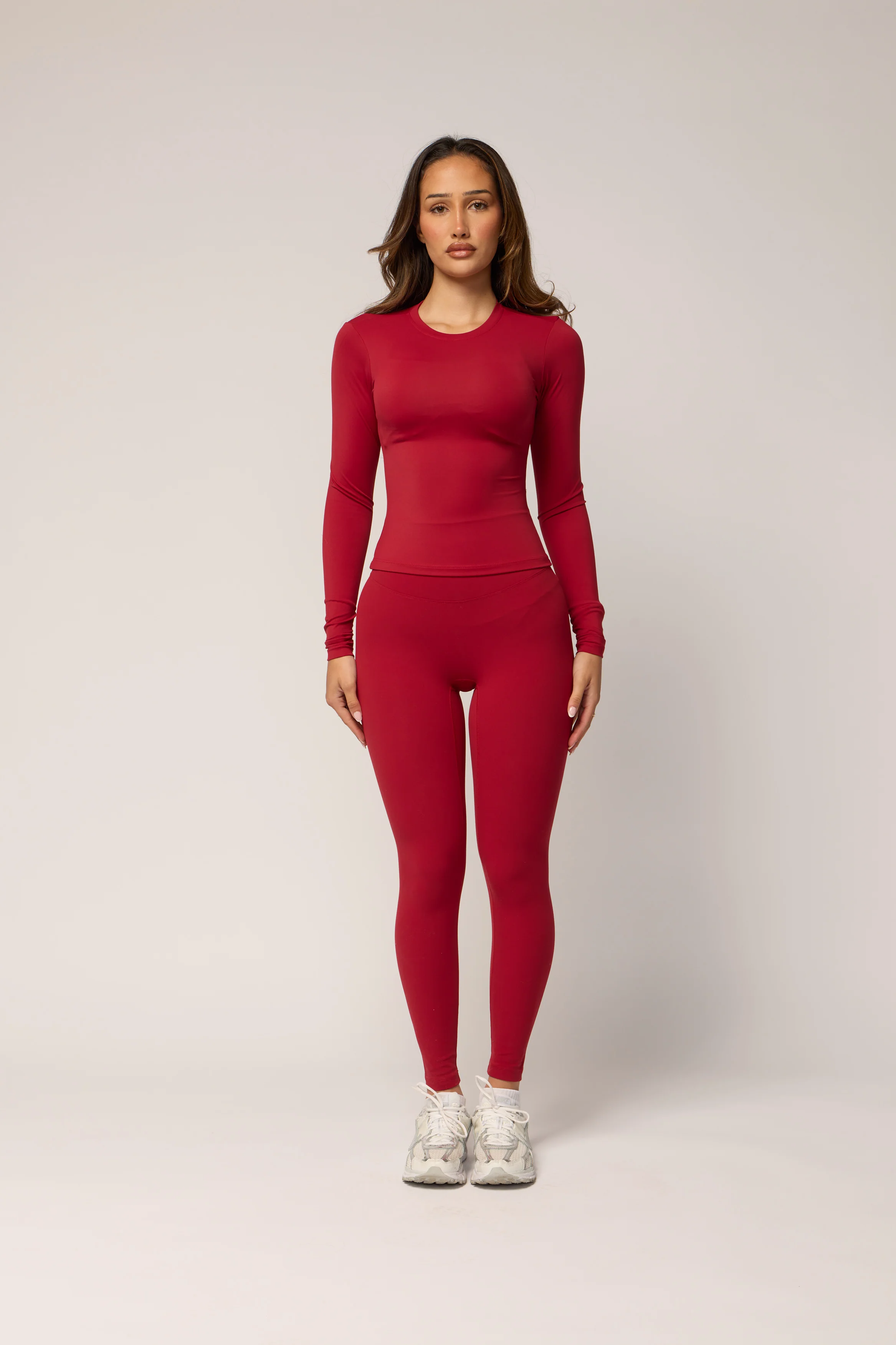 STAPLE LONG SLEEVE - CHERRY RED - Image 3