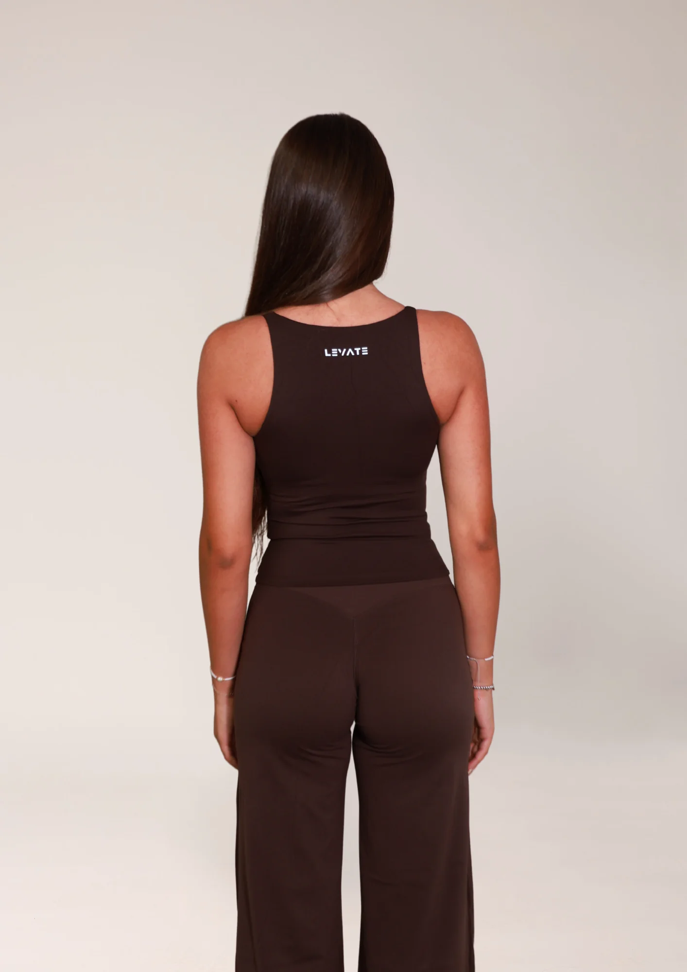 SIGNATURE STAPLE TANK - ESPRESSO - Image 3