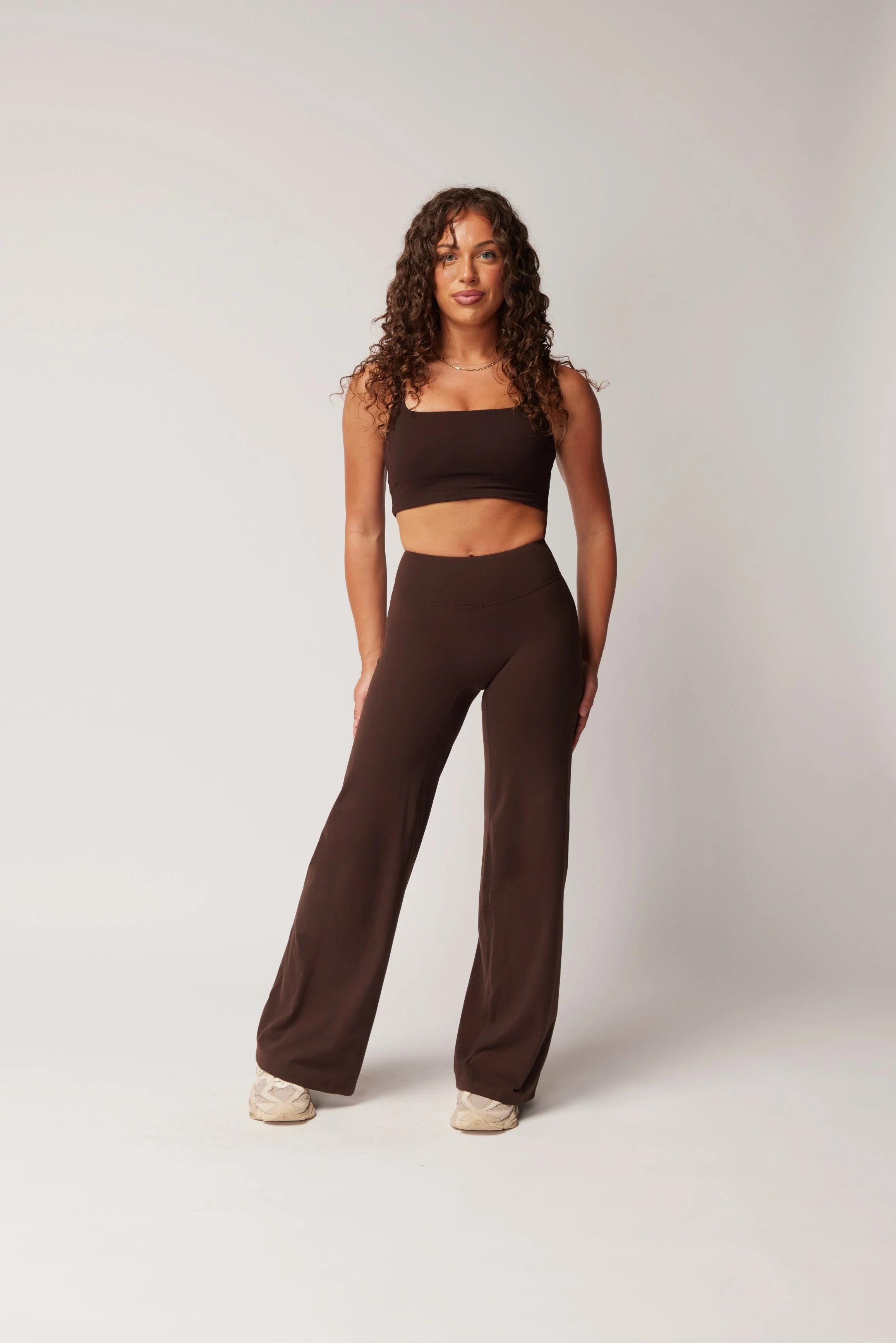 SIGNATURE STRAIGHT LEG PANTS (REG) - ESPRESSO