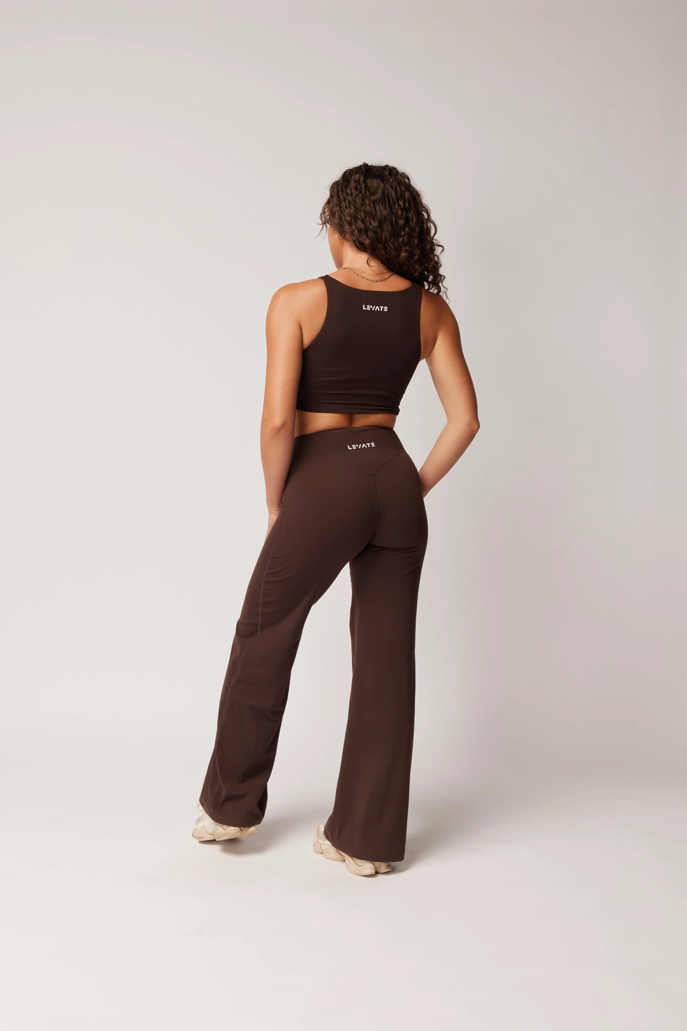 SIGNATURE STRAIGHT LEG PANTS (REG) - ESPRESSO - Image 2