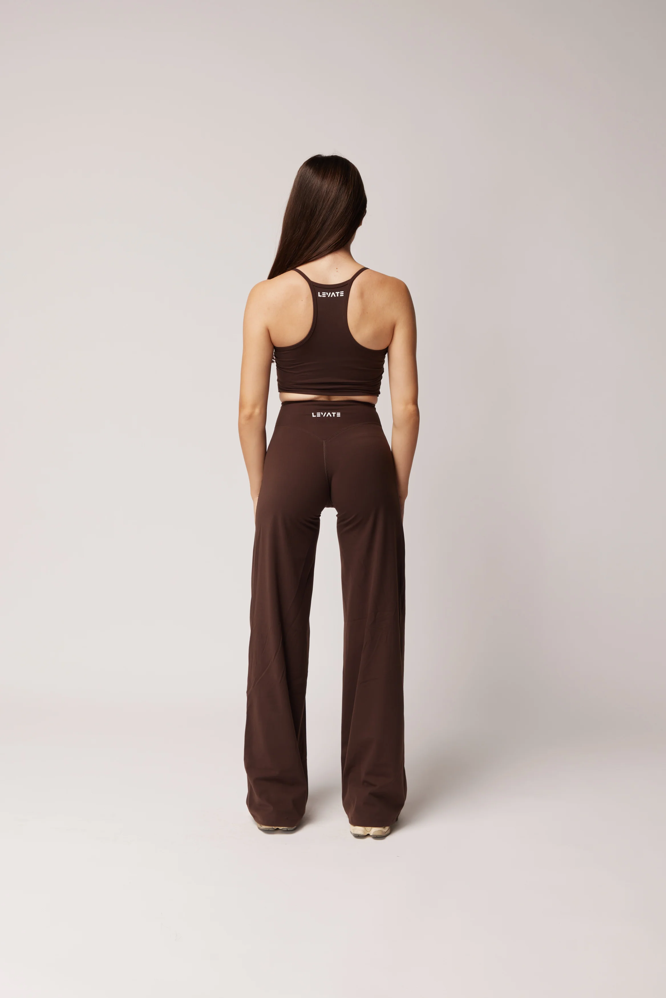 SIGNATURE STRAIGHT LEG PANTS (PETITE) - ESPRESSO - Image 3
