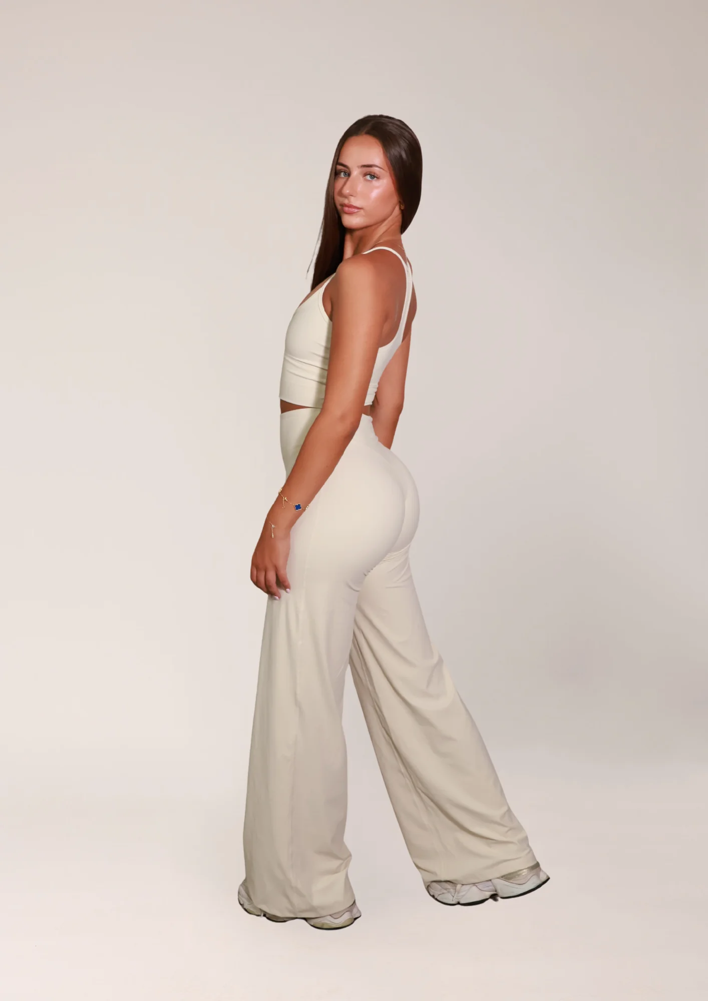 SIGNATURE STRAIGHT LEG PANTS (TALL) - BONE - Image 4