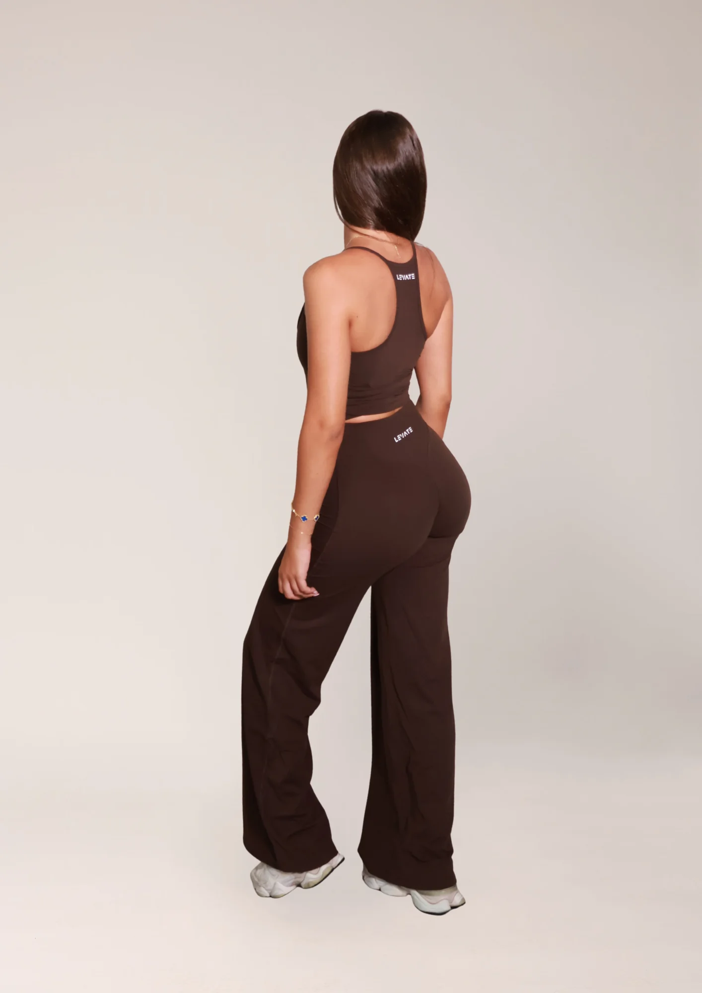 SIGNATURE STRAIGHT LEG PANTS (TALL) - ESPRESSO - Image 3