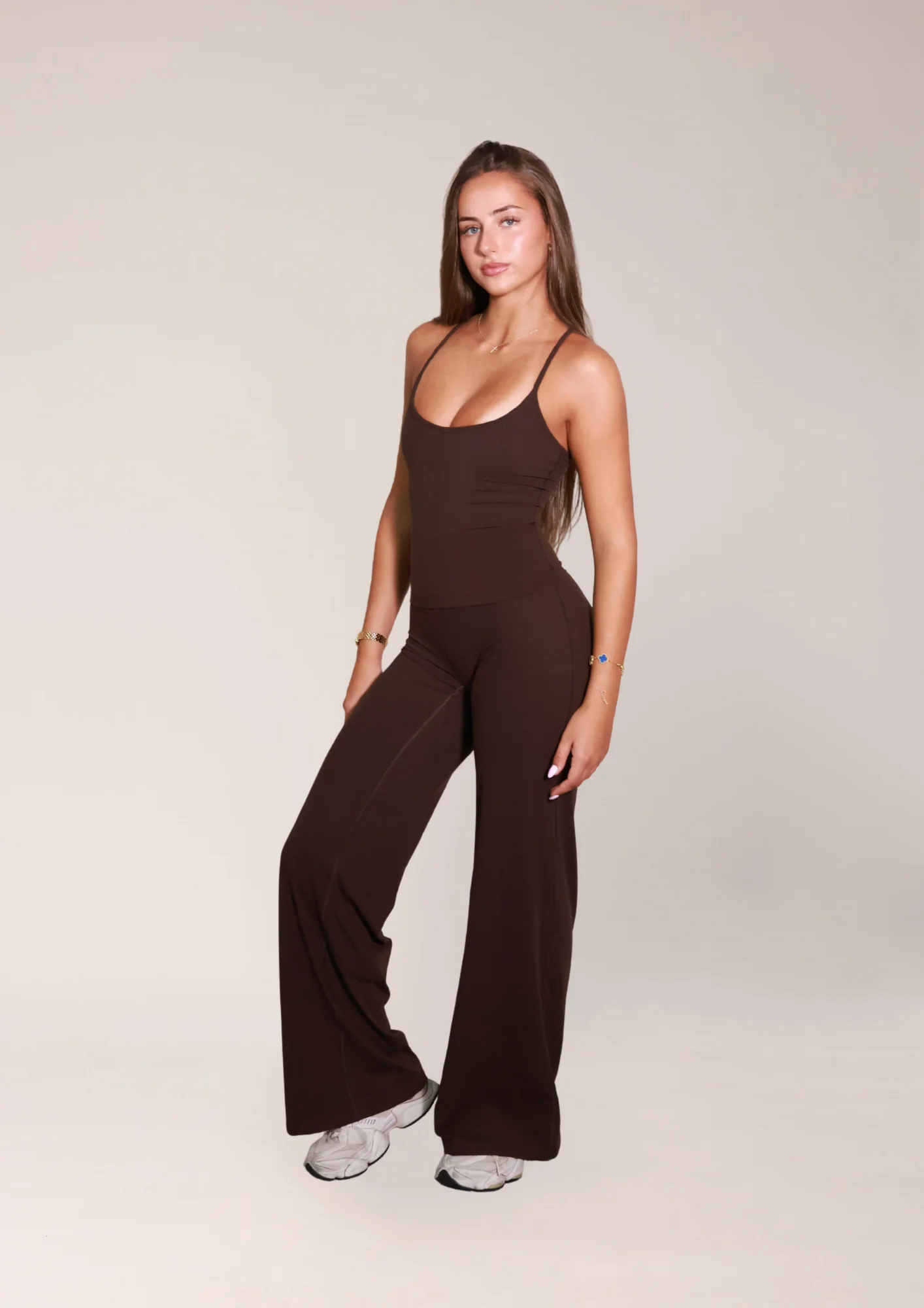 SIGNATURE STRAIGHT LEG PANTS (TALL) - ESPRESSO - Image 5