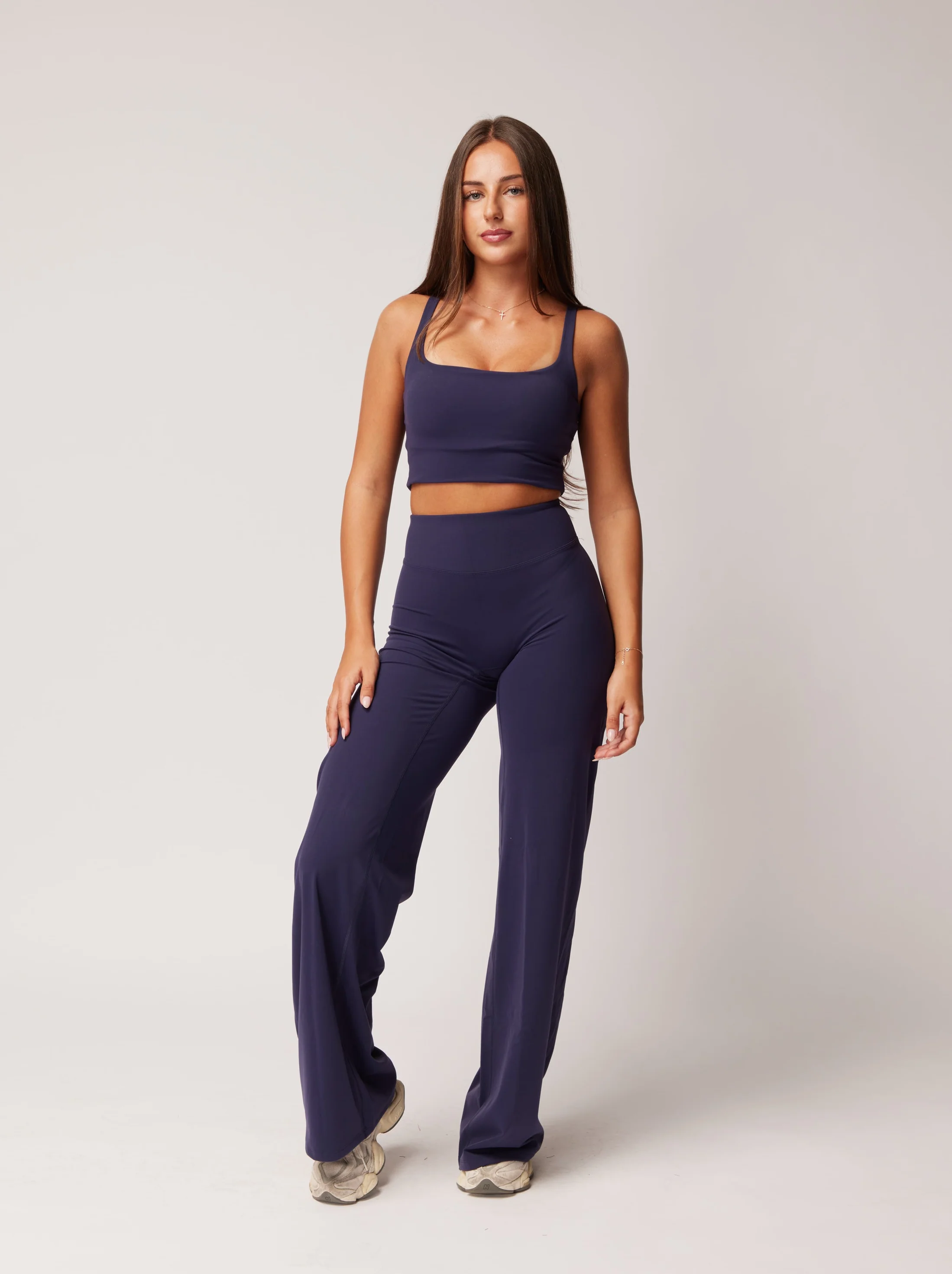 SIGNATURE STRAIGHT LEG PANTS (TALL) - NAVY
