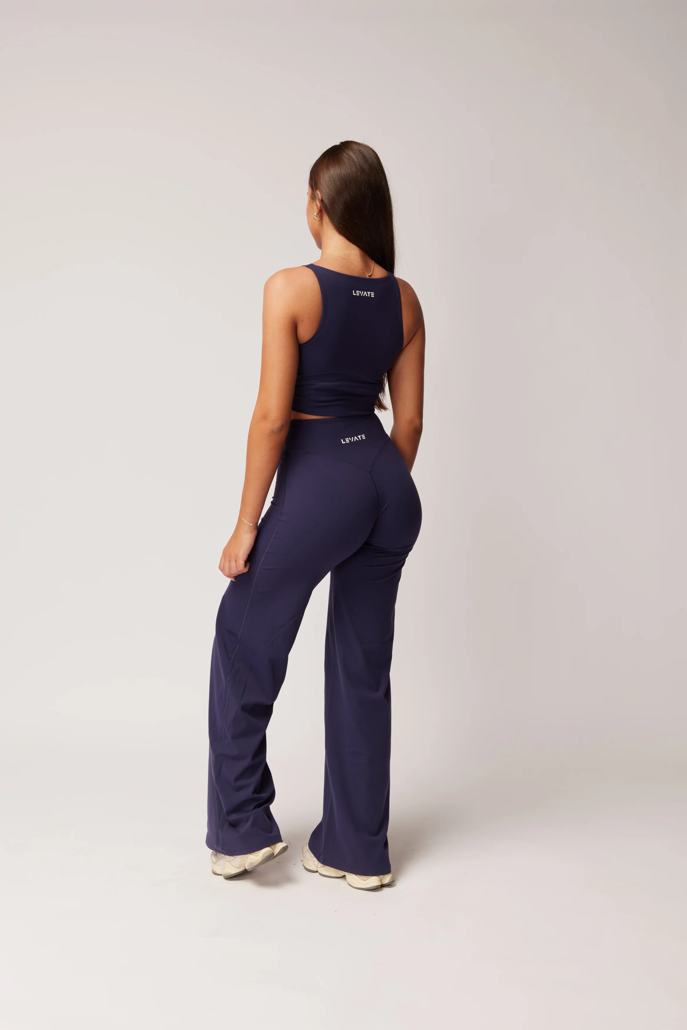 SIGNATURE STRAIGHT LEG PANTS (TALL) - NAVY - Image 2